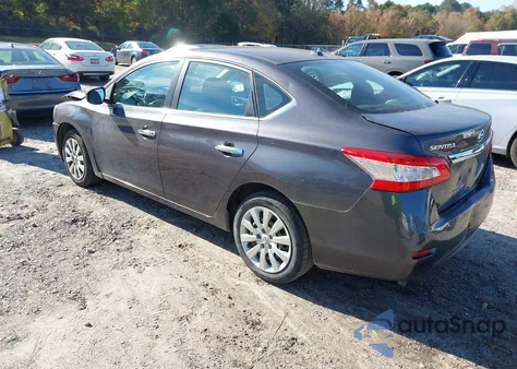 2015 Nissan Sentra Fe+ S/S/Sl/Sr/Sv from USA, damaged, VIN 3N1AB7AP0FL638329